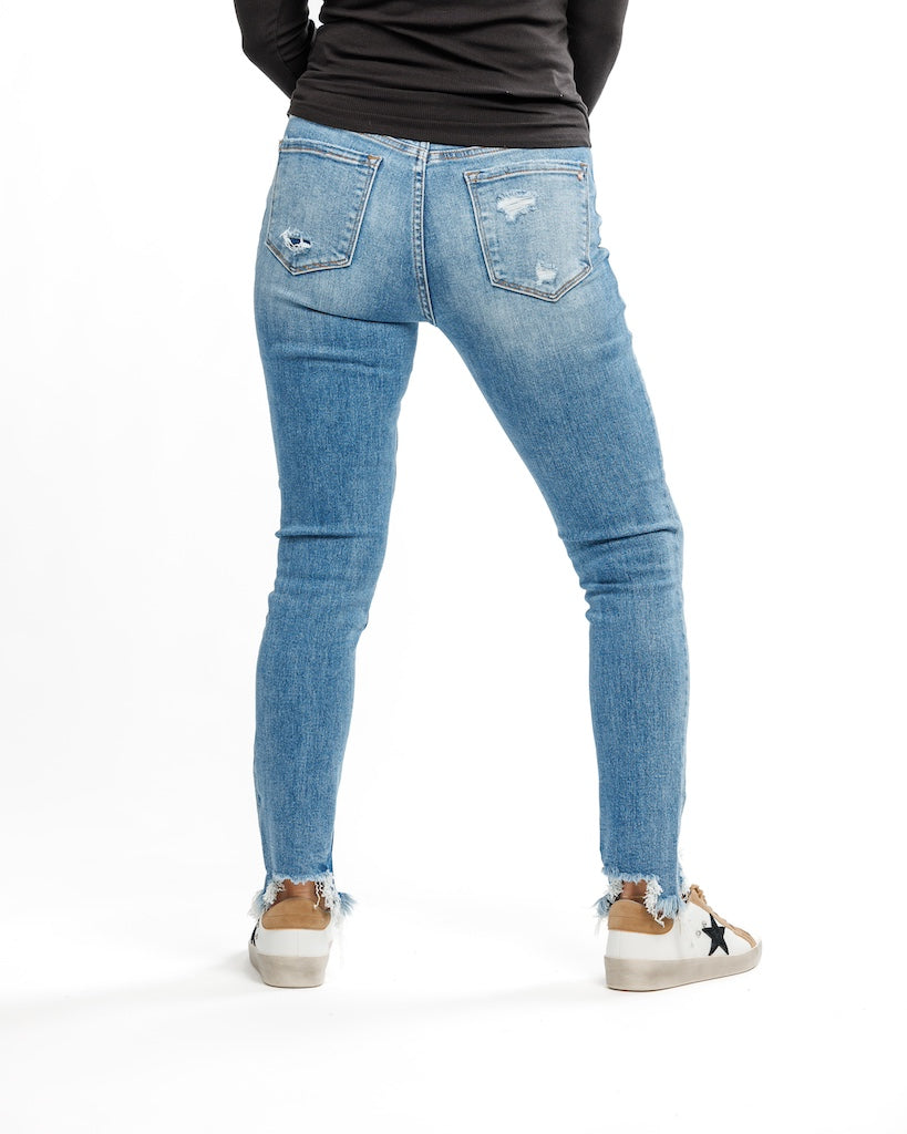 Fan Fave High Rise Ankle Skinny Jeans