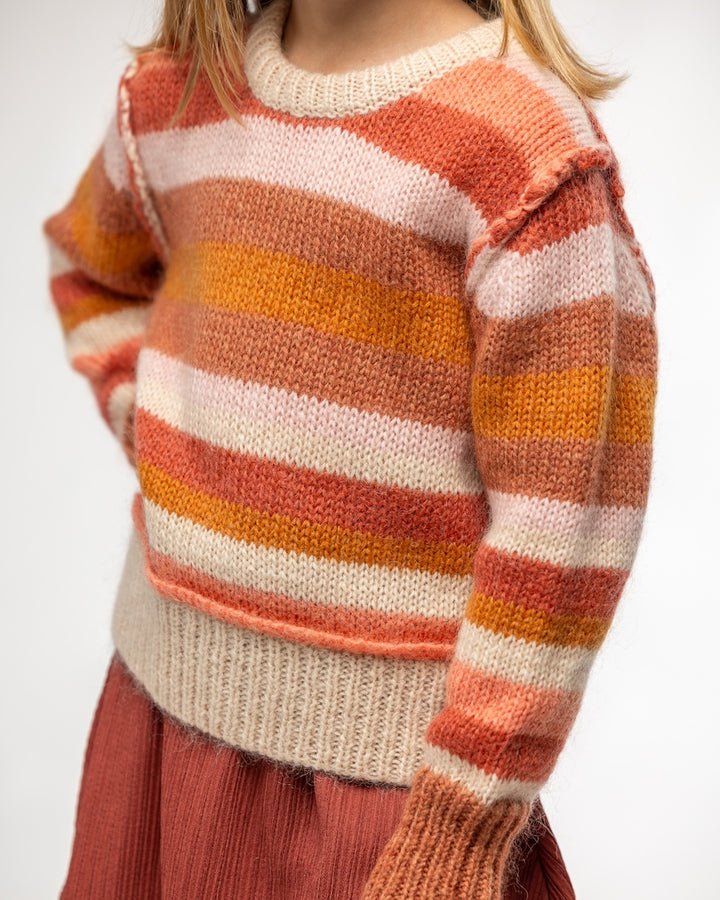 Stella Striped Knit Sweater