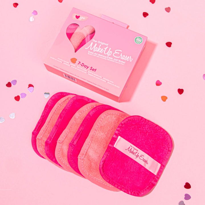 I Heart You 7-Day Makeup Eraser Set