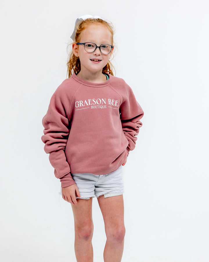 Mauve GBB Logo Sweatshirt (Youth)