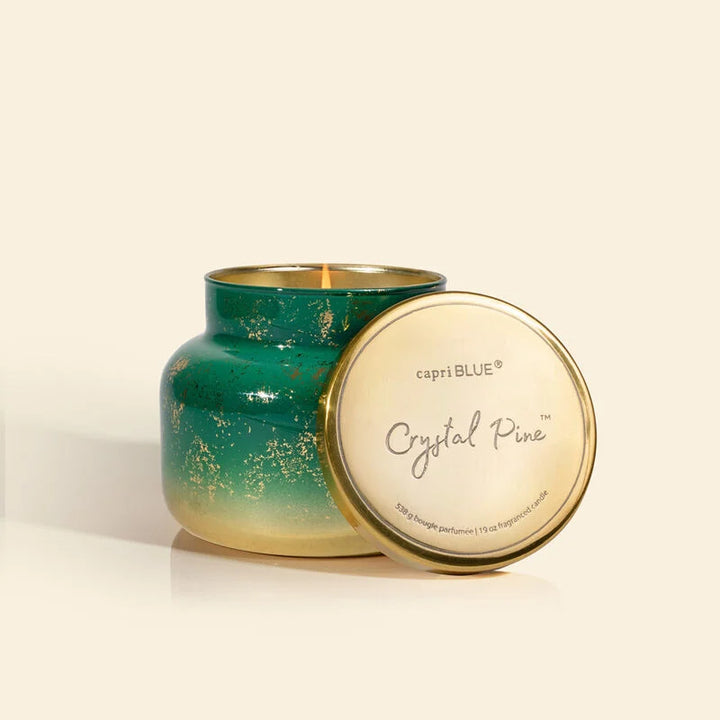 Crystal Pine Glimmer Signature Jar Candle