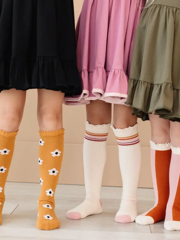 Golden Girl Knee High Socks