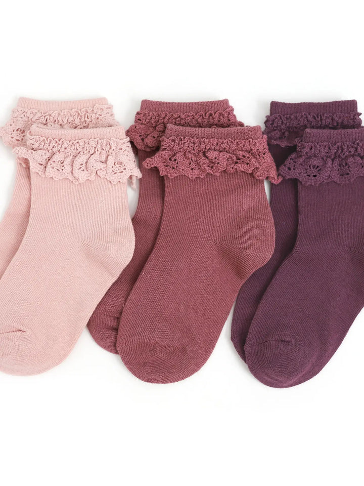 Top Lace Midi Socks